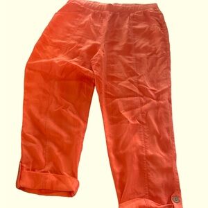Chico’s coral peach pants SZ 2
